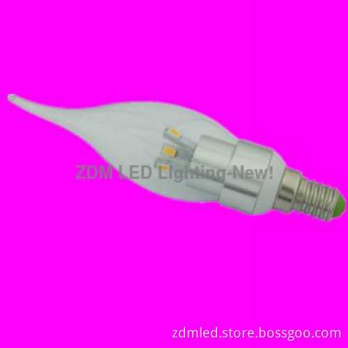 dimmable smd led candle lamp e14